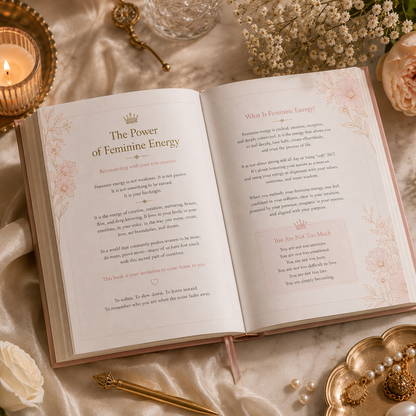 Secrets of Feminine Grace — A Guide to Confidence, Elegance & Feminine Empowerment