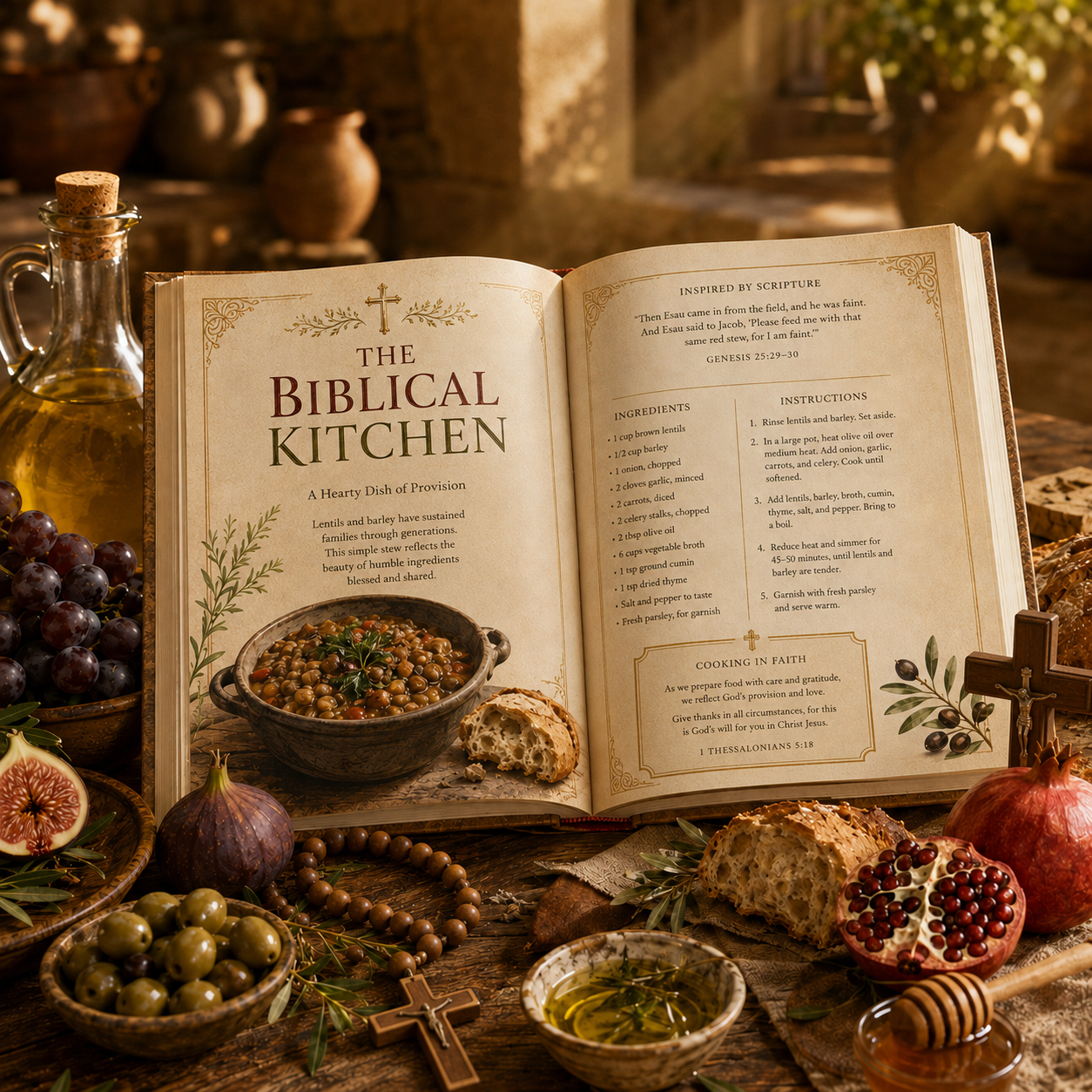 THE BIBLICAL KITCHEN