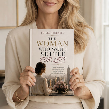 THE WOMAN WHO WON'T SETTLE FOR LESS - A guide for the woman who knows her worth, sets high standards and builds a life she loves