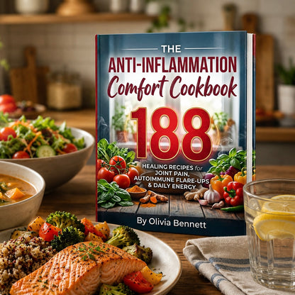 🌿 The Anti-Inflammation Comfort Cookbook - 188 Healing Recipes for Joint Pain, Autoimmune Flare-Ups & Daily Energy