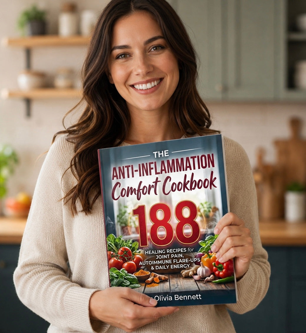 🌿 The Anti-Inflammation Comfort Cookbook - 188 Healing Recipes for Joint Pain, Autoimmune Flare-Ups & Daily Energy